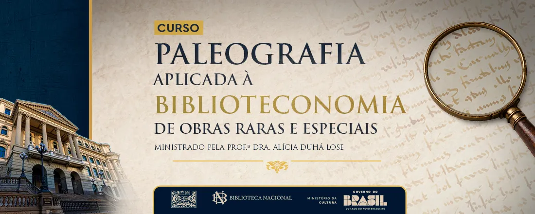 Paleografia Aplicada à Biblioteconomia de Obras Raras e Especiais
