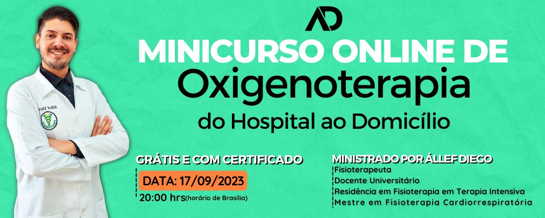 Minicurso Online de Oxigenoterapia do Hospital ao Domicílio