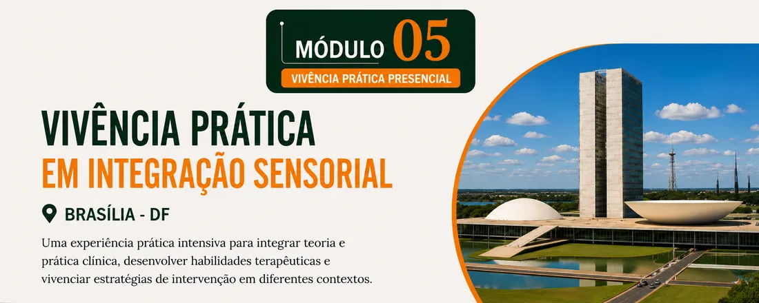 PIBISA - Módulo 05- Vivência Prática em Integração Sensorial (Presencial)
