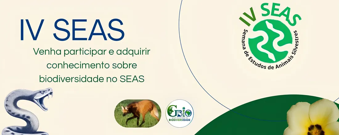 IV - SEAS: Semana de estudos de Animais Silvestres
