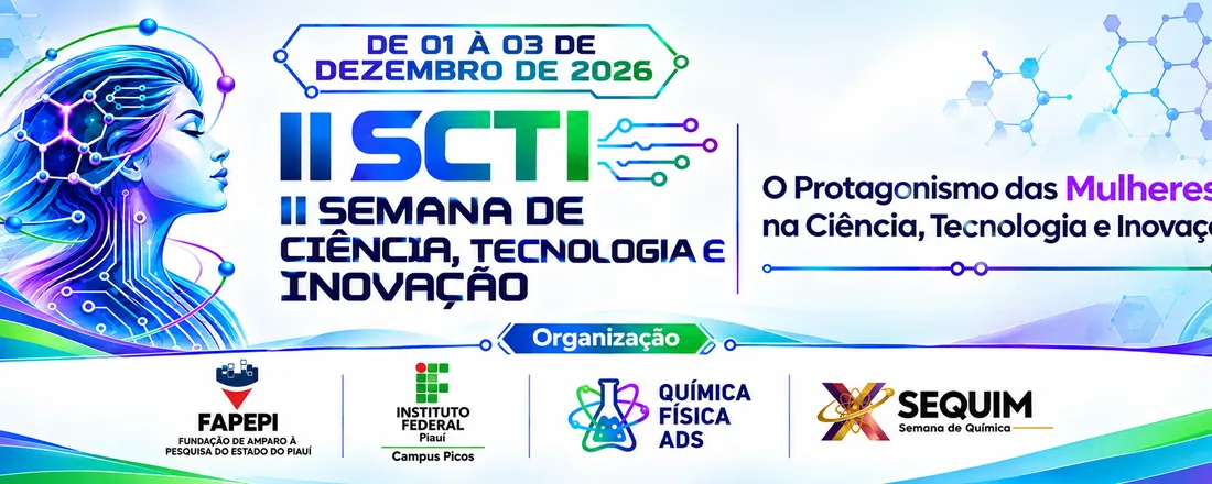 Capa de II Semana de Ciência, Tecnologia e Inovação (II SCTI) 2026