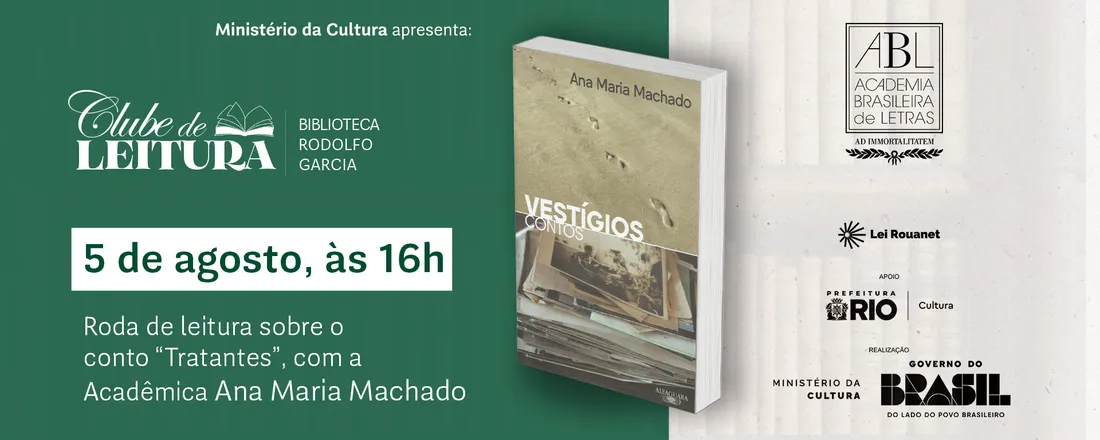 Clube de Leitura - Biblioteca Rodolfo Garcia