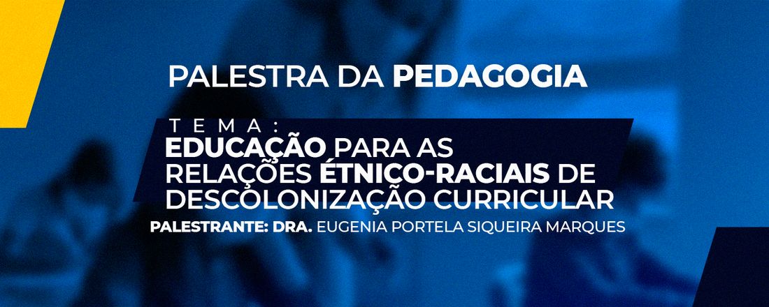 Educação para as Relações Étnico-raciais de Descolonização Curricular