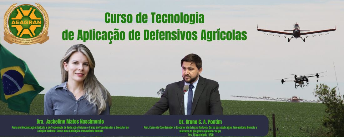 Curso de Tecnologia de Aplicação de Defensivos Agrícola