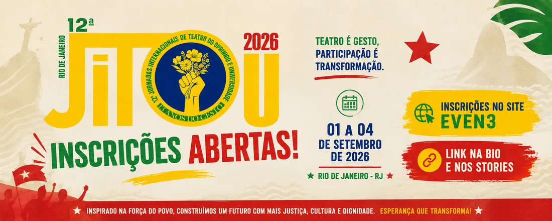 12 Jornadas Internacionais de Teatro do Oprimido e Universidade - JITOU