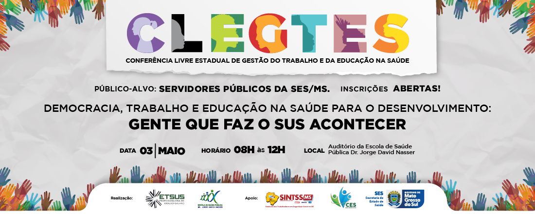 Conferência Livre Estadual de Gestão do Trabalho e da Educação na Saúde