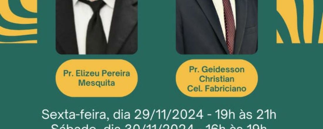 Formação continuada para professores EBD - "Ensinar com propósito até que Cristo venha"
