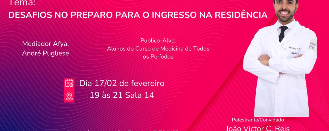 Roda de conversa: desafios no preparo para o ingresso na residência