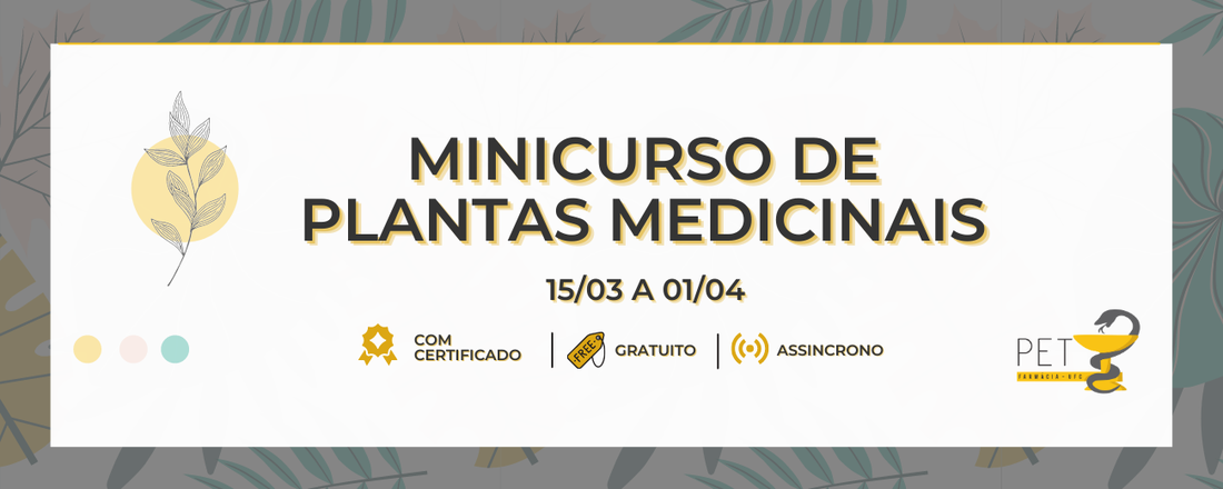 Minicurso de Plantas Medicinais