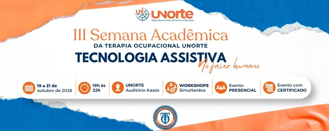 III SEMANA ACADÊMICA DA TERAPIA OCUPACIONAL UNORTE