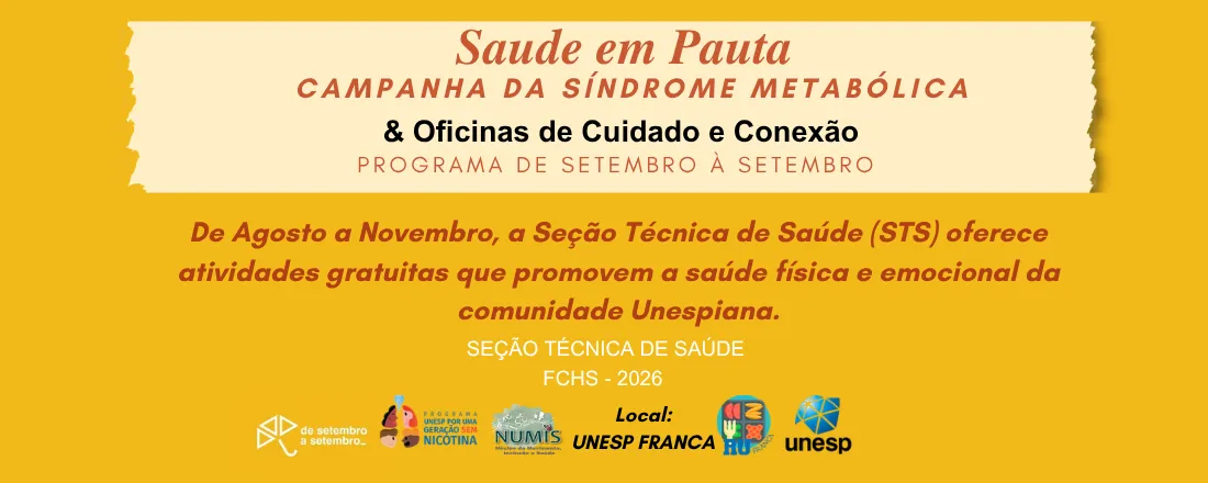 Saúde em Pauta - Campanha Síndrome Metabólica - Oficinas de Cuidado & Conexão
