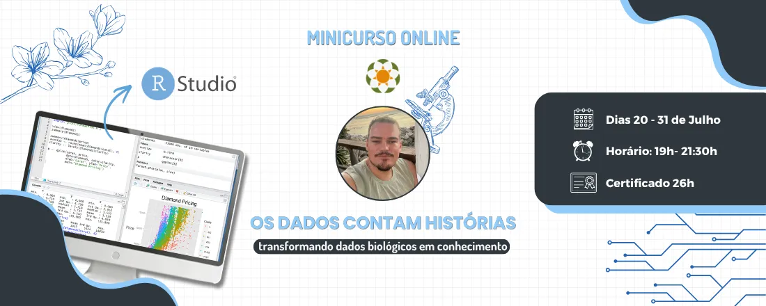 Os dados contam histórias: transformando dados biológicos em conhecimento