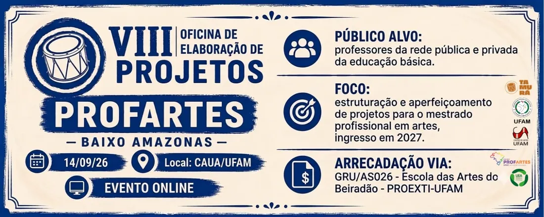VIII Oficina de Elaboração de Projeots Profartes - Baixo Amazonas