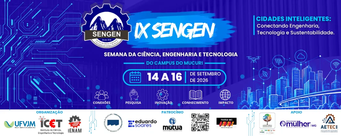 IX SENGEN - Semana da Ciência, Engenharia e Tecnologia