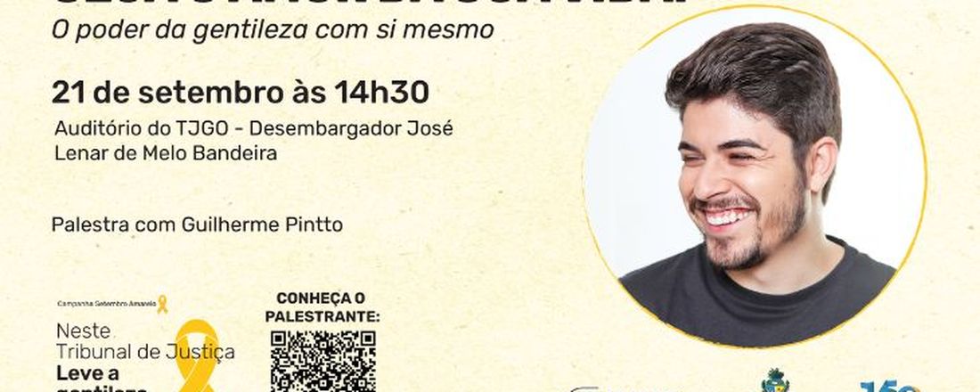 Palestra | Seja o Amor da Sua Vida: O poder da gentileza com si mesmo