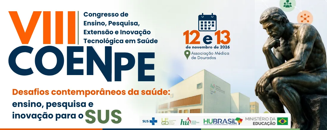 VIII COENPE - Congresso de Ensino, Pesquisa, Extensão e Inovação Tecnológicas em Saúde.