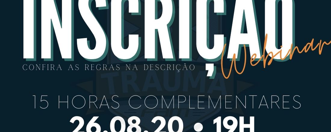 V Curso Introdutório - Liga de Trauma FAM