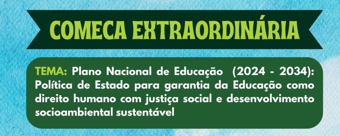 Conferência extraordinária de educação