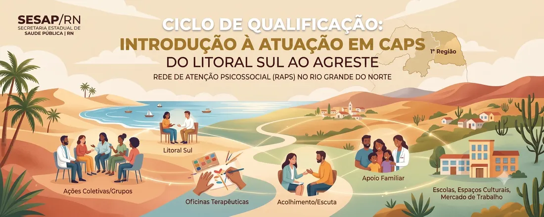 Qualificação: Introdução a atuação em CAPS do Litoral ao agreste