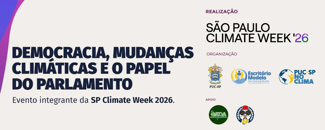 Democracia, mudanças climáticas e o papel do Parlamento