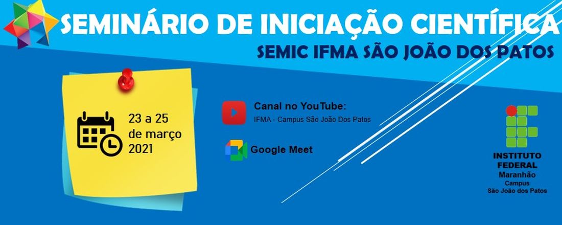 Seminário de Iniciação Científica  - IFMA SJPATOS