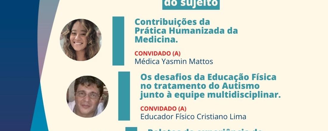 I Simpósio de saúde: práticas e reflexões para o cuidado integral do sujeito.