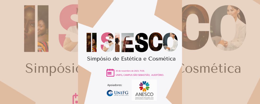 II SIESCO: Simpósio de Estética e Cosmética