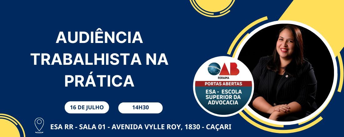 AUDIÊNCIA TRABALHISTA NA PRÁTICA