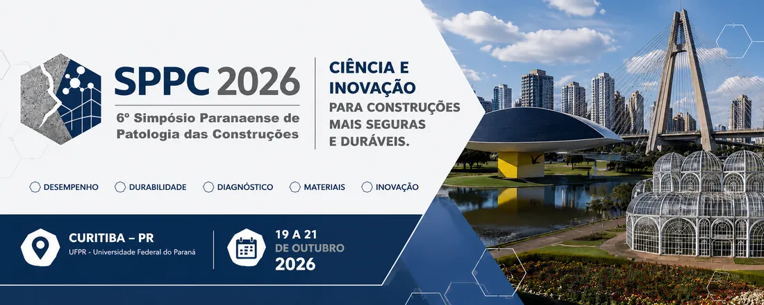 SPPC 2026 - Simpósio Paranaense de Patologia e Durabilidade das Construções