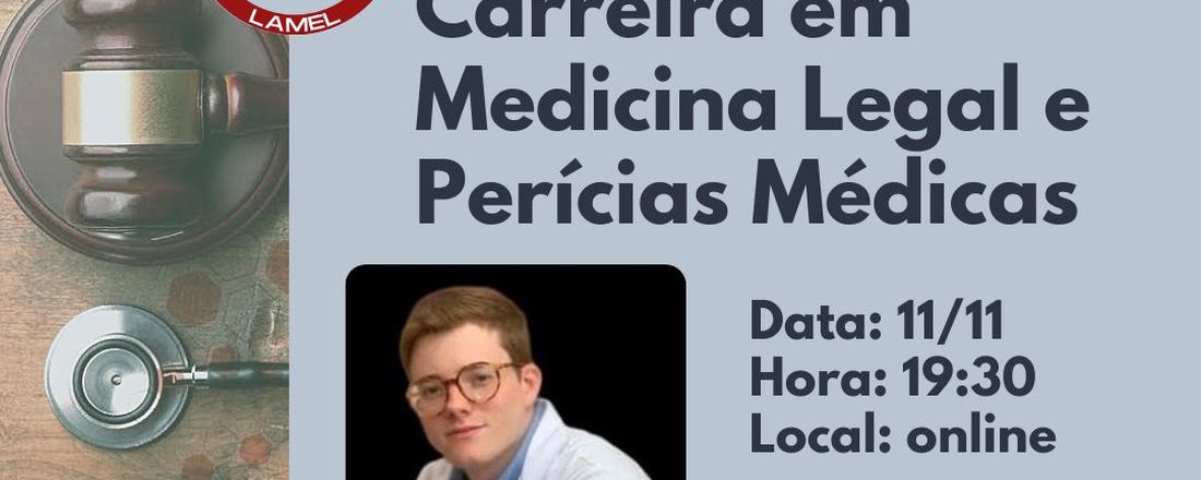 Carreira em Medicina Legal e Perícias Médicas