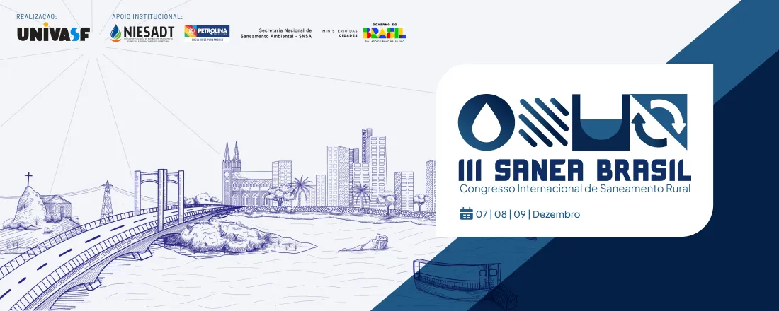 III Sanea Brasil - Congresso Internacional de Saneamento Rural