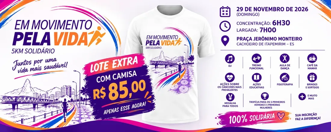 Corrida Em Movimento Pela Vida