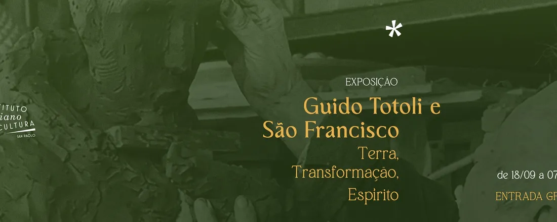 Visitas guiadas para a exposição "Guido Totoli e São Francisco. Terra, Transformação, Espírito"