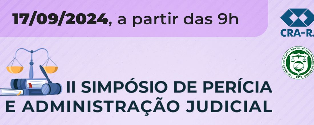 II Simpósio de Perícia e Adm Judicial