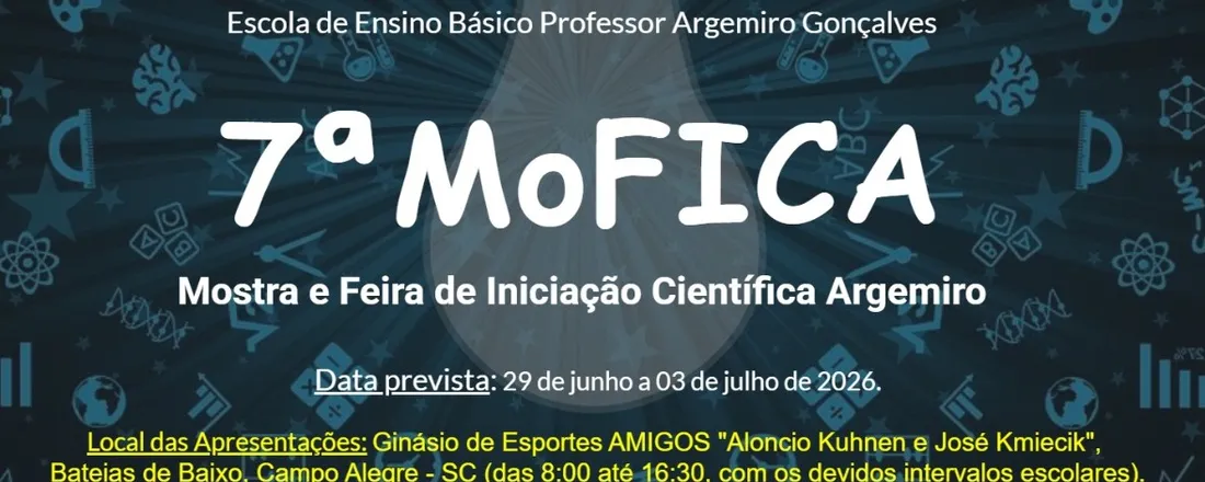 7ª MoFICA | Mostra e Feira de Iniciação Científica Argemiro