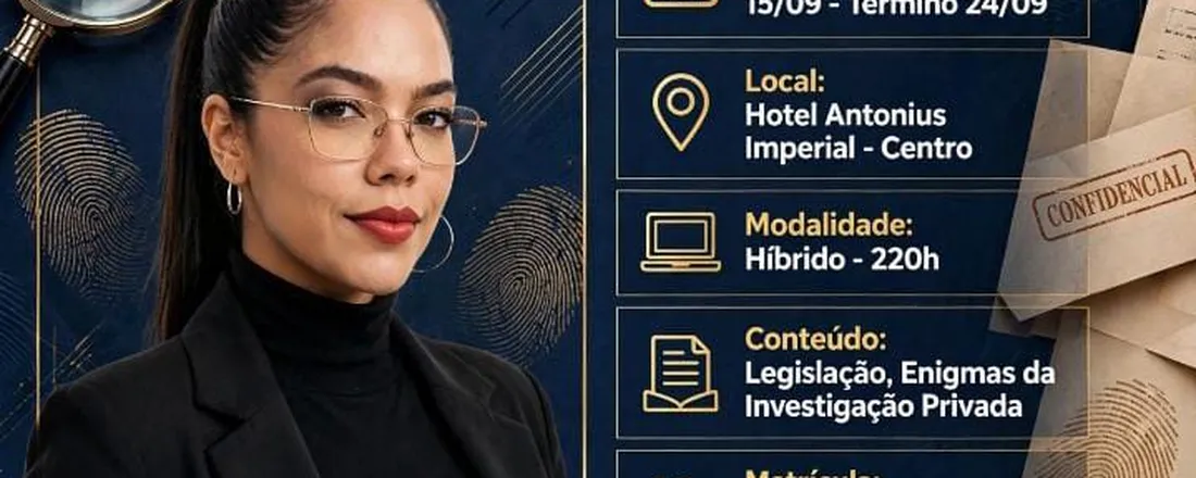 Formação de investigador Privado
