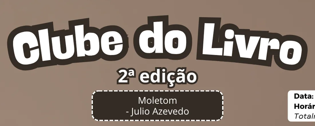 Clube do Livro: Moletom - Júlio Azevedo