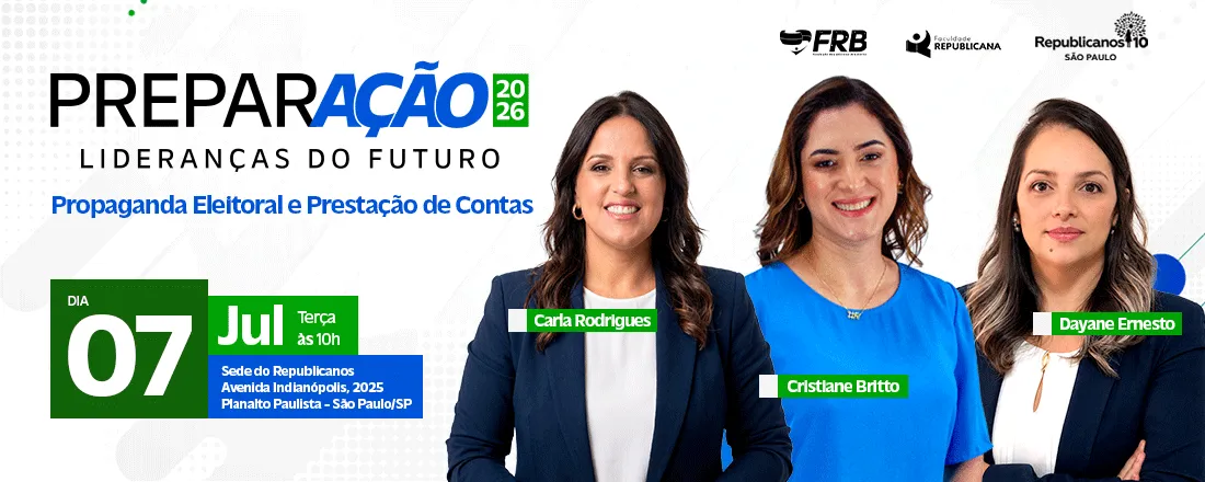 PREPARAÇÃO 2026 - LÍDERANÇAS DO FUTURO