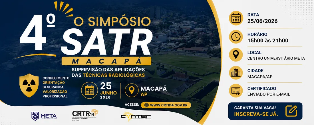 IV SIMPÓSIO SATR - MACAPÁ-AP