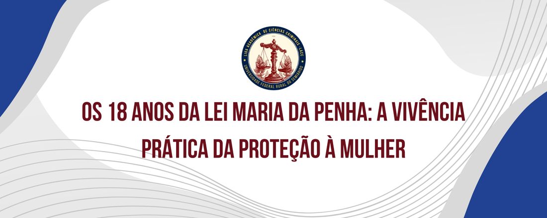 Os 18 anos da Lei Maria da Penha: A vivência prática da proteção à mulher
