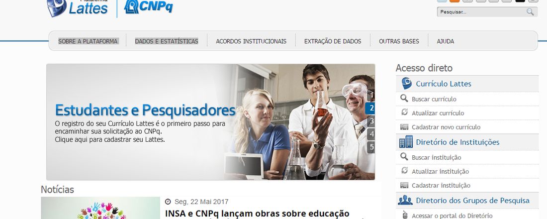 MINICURSO PIBID O REGISTRO DA PRODUÇÃO CIENTÍFICA— O CURRÍCULO LATTES