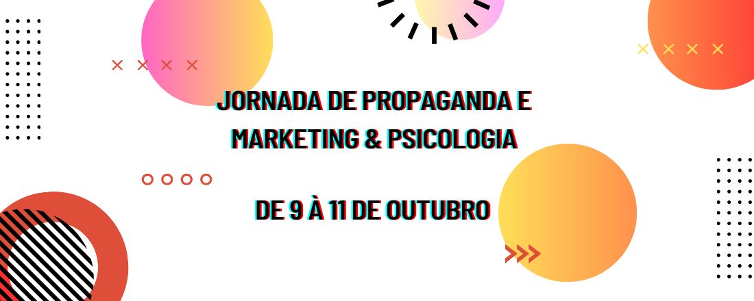 JORNADA DE PROPAGANDA E MARKETING & PSICOLOGIA