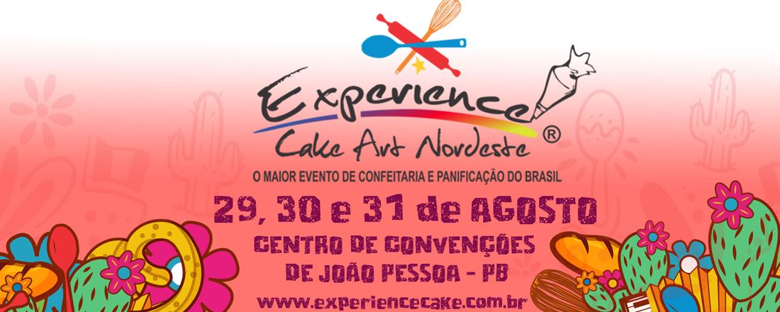 Experience cake 2023 INSCRIÇÕES CNPJ