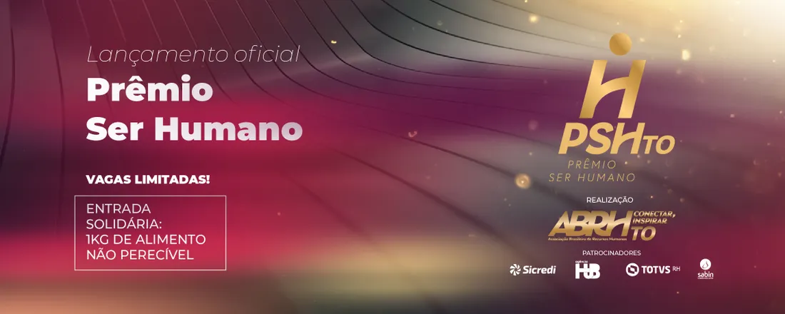Lançamento Prêmio Ser Humano ABRH-TO