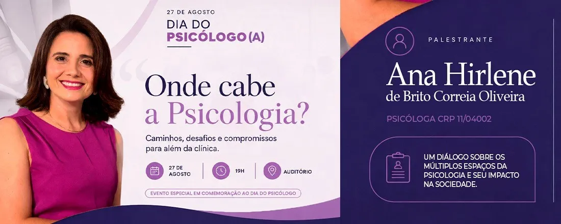 Onde cabe a Psicologia?