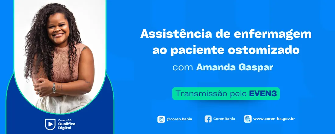 Coren-BA Qualifica Digital | Assistência de enfermagem ao paciente ostomizado