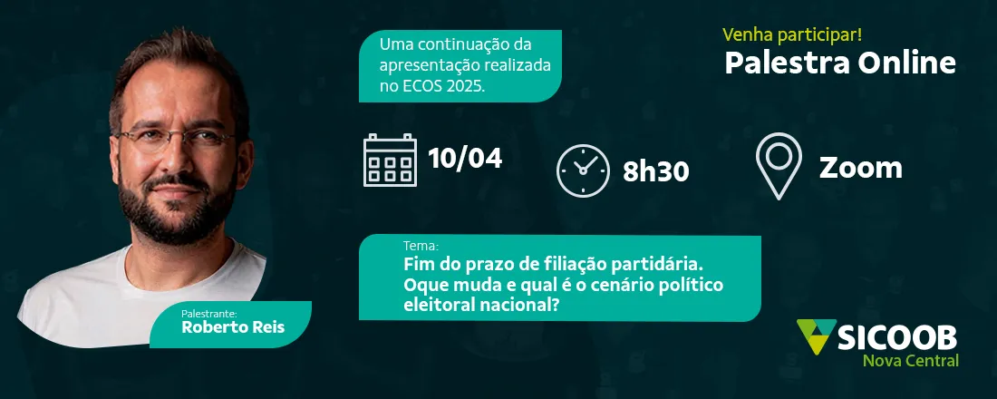 Continuação ECOS 2025: Análise política com Roberto Reis.
