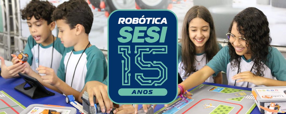 E-book 15 anos de Robótica no SESI Bahia