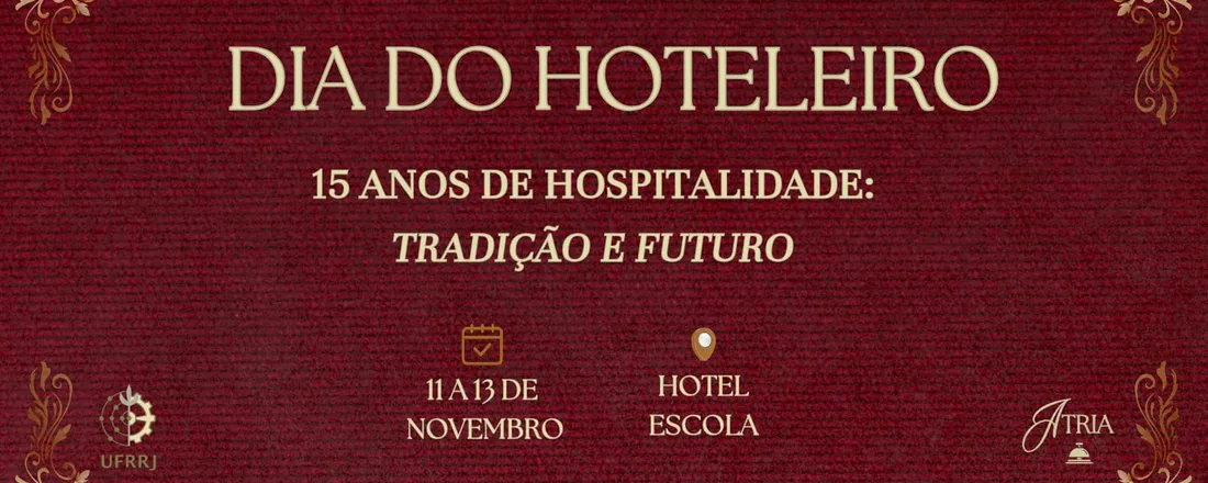 15 anos de Hospitalidade: Tradição e Futuro