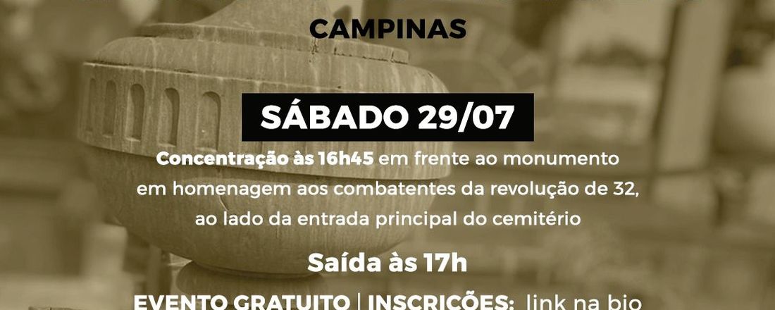 Passeio Noturno Saudade e Suas Vozes - 29/07